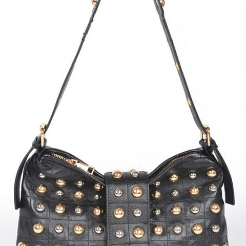 Mix Color Studs Fashion Shoulder Bag